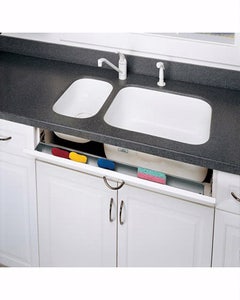 Rev-A-Shelf 11 inch Polymer Tip Out Trays White 6572-11-11-52