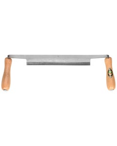 Nature Spring 1946 Nature Spring, Straight Draw Shave Tool, 8 Inch, Black, Wood Handle, Fine Finish Cut