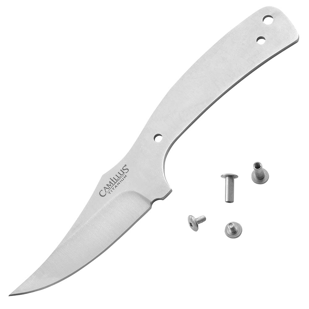Camillus Crosstrail Fixed Blade Knife Kit, Scale Material Sold Separately