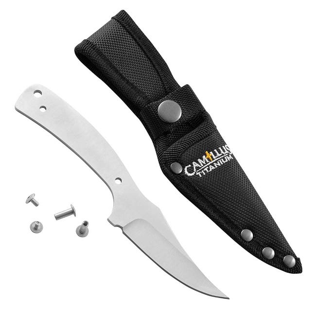 Camillus Crosstrail Fixed Blade Knife Kit, Scale Material Sold Separately