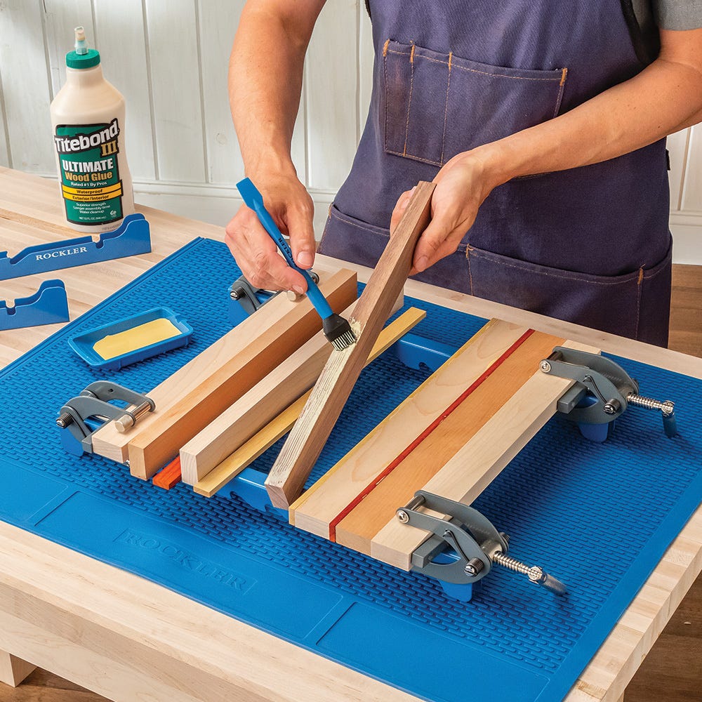 Panel glue shop