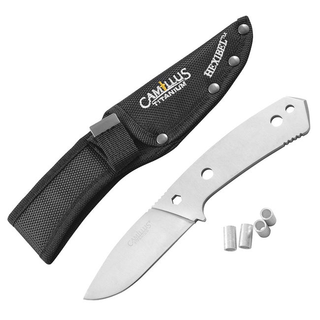 Camillus Hexibel Fixed-Blade Hunting/Fishing Knife Kit, 7-5/8''L