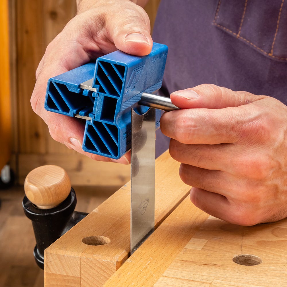 Cabinet scraper sharpening sale