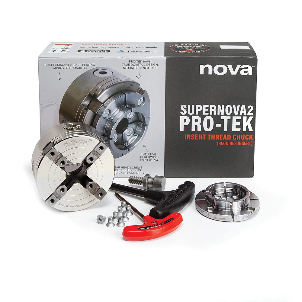 美しい Nova 23262 Insert Jaws, 2'' with Chuck SuperNova2 Pro-Tek 洋楽