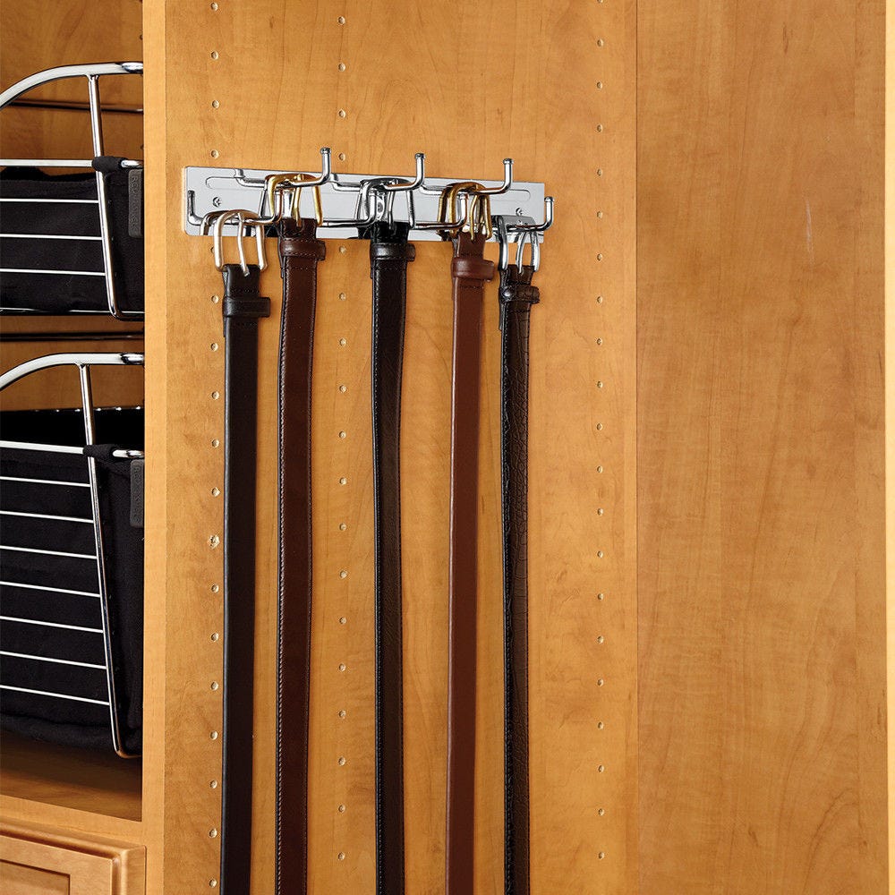 Wall mounted belt hanger top