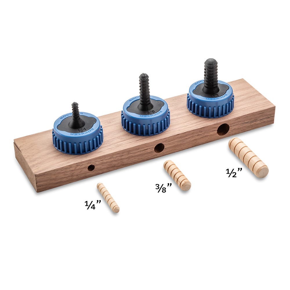 Rockler complete doweling 2025 jig kit