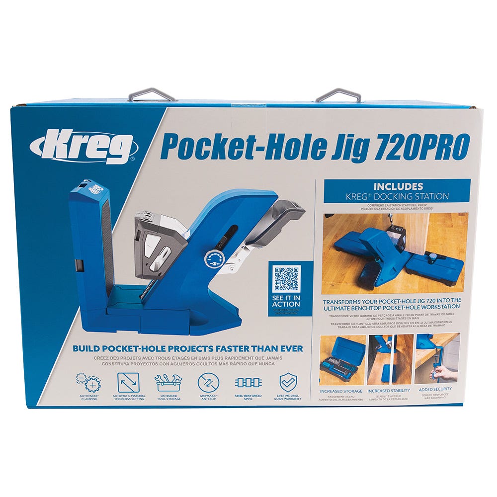 Kreg jig charging shop station