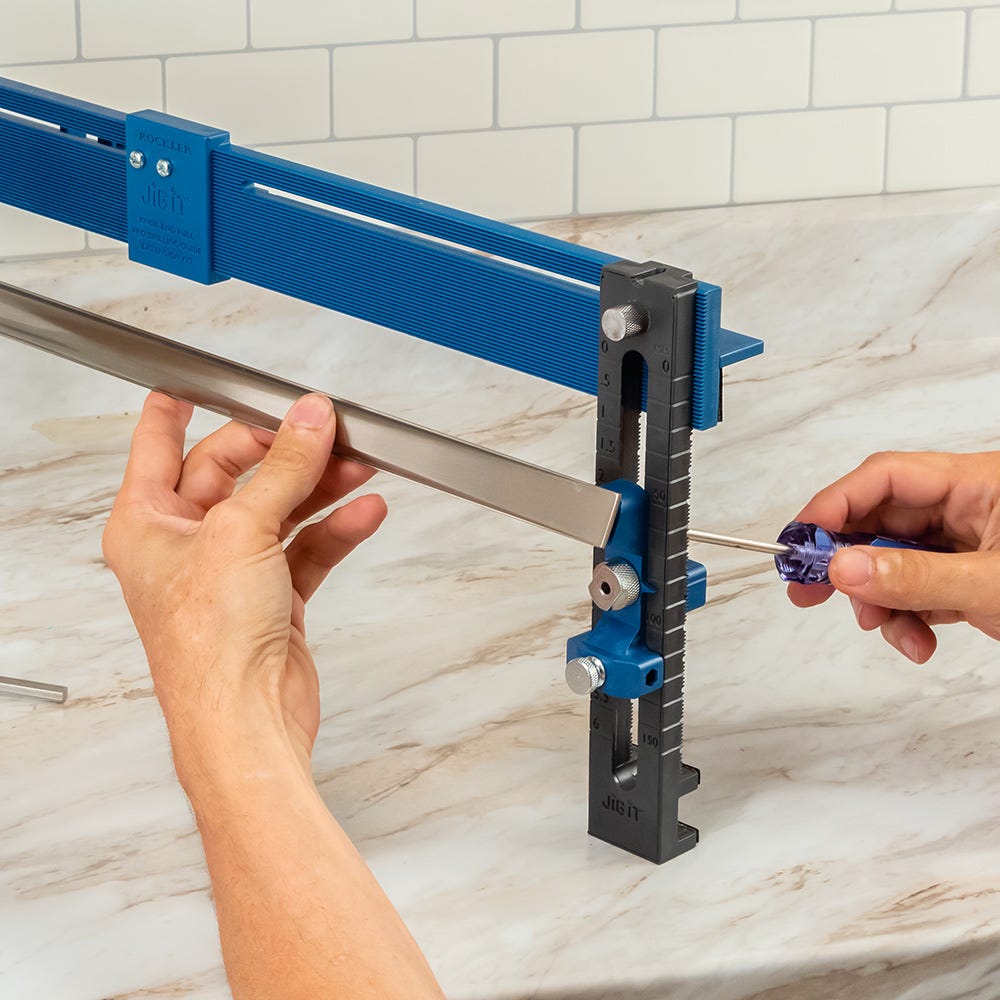 Rockler jig it outlet undermount drilling guide