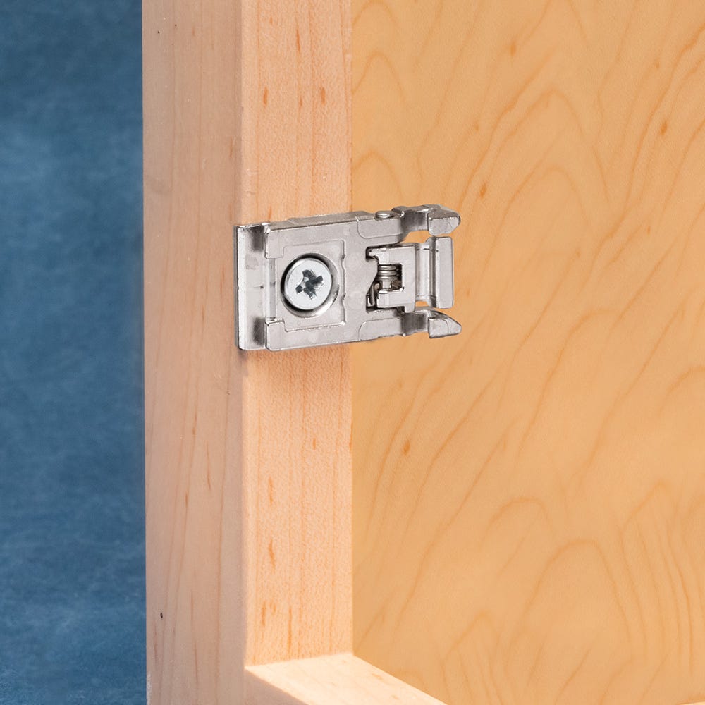 Flush mount soft close hinges store