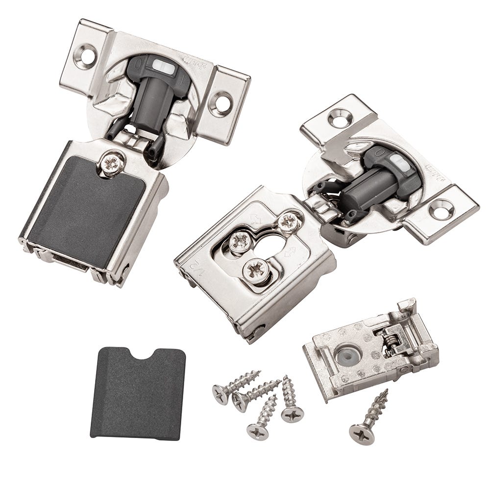 Blum 105° Compact Clip Soft-Close Hinges for 3/4'' Face Frame, 3/8'' Overlay
