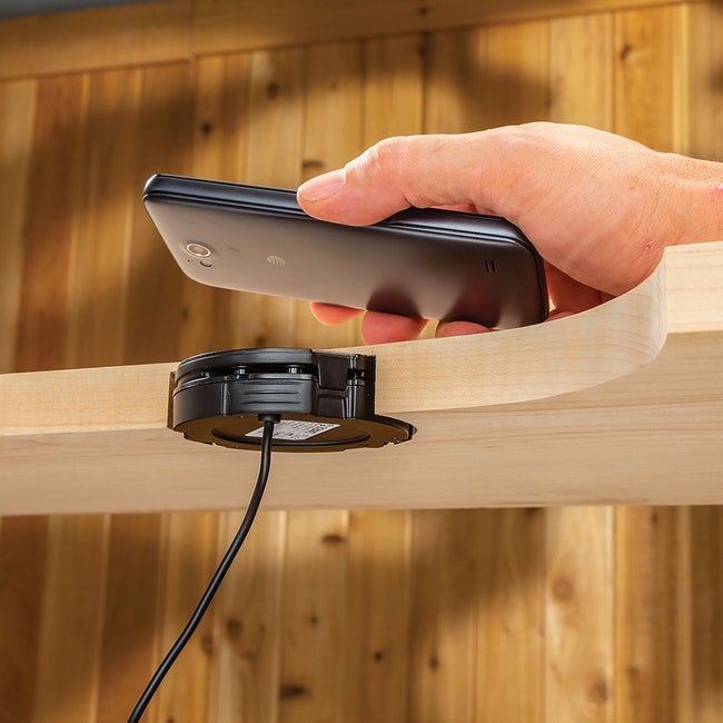 ZENS PuK 3 Qi Undermount Totally Concealed Wireless Fast Charger