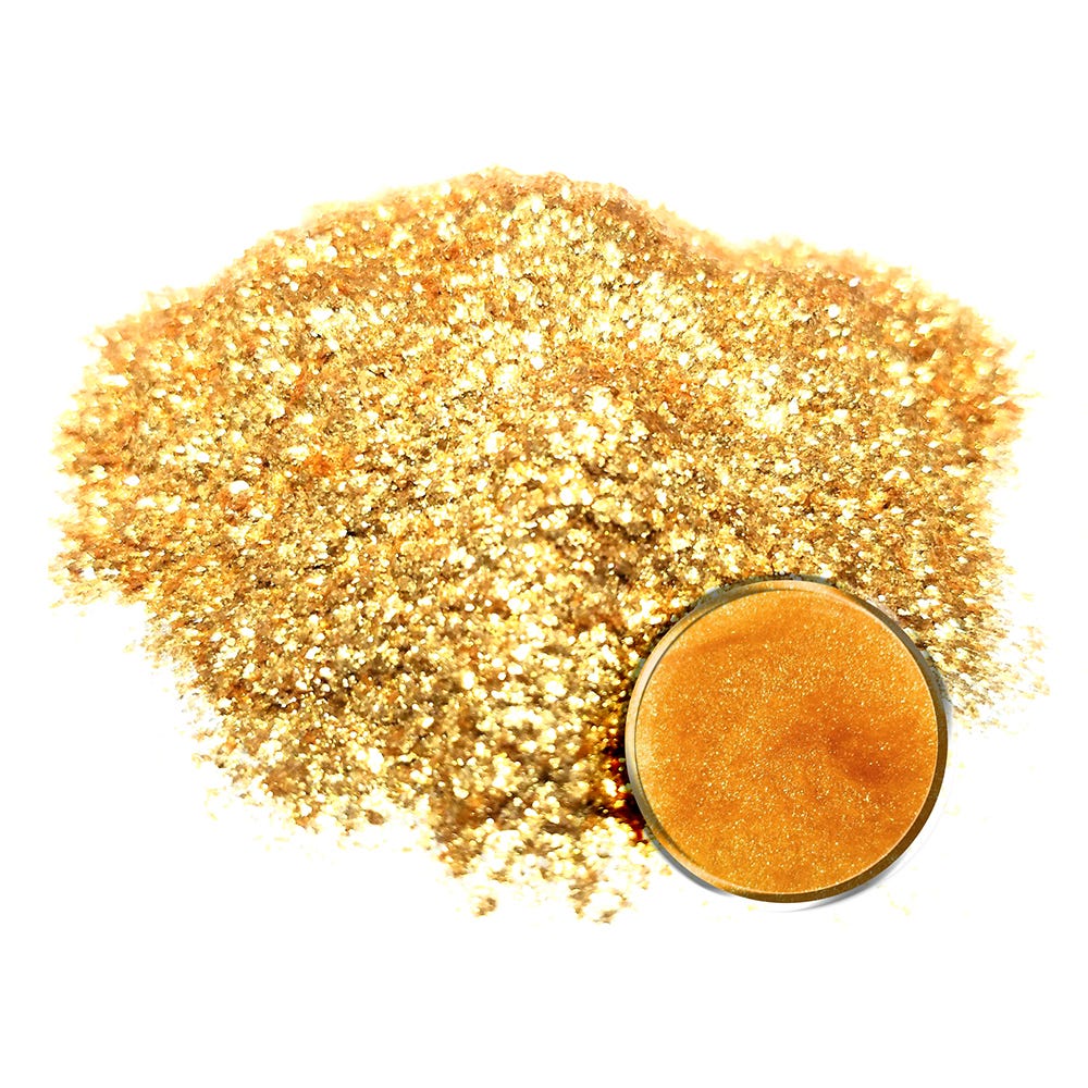 Eye Candy Multipurpose Mica Pigment Additive, 50g, 14K Nugget Gold