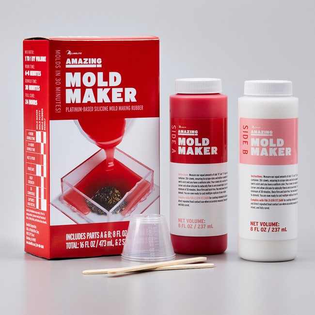 Teexpert Silicone Mold Maker, Liquid Translucent Silicone Rubber
