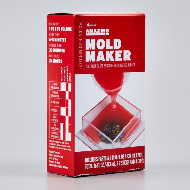  Alumilite Amazing Mold Maker [8 fl oz A + 8 fl oz B