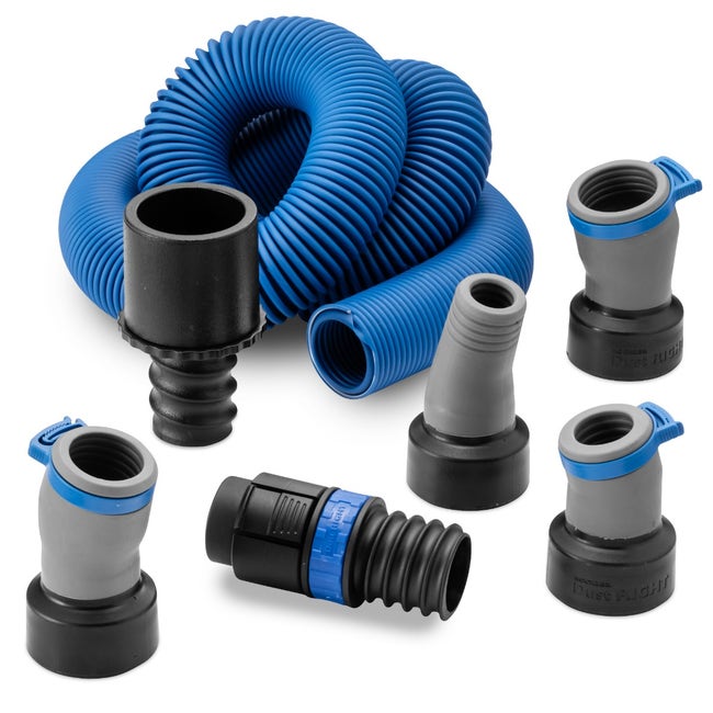 Dust Right FlexiPort Power Tool Hose Kit with Click-Connect, 3' to 12'  Expandable Hose - Rockler