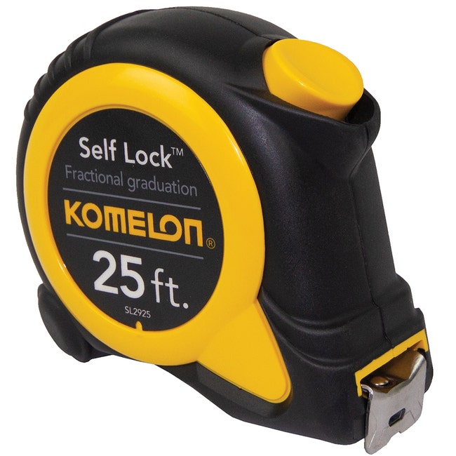 Komelon Komelon Self-Lock Hi Vis 7 Pack Tape Measures
