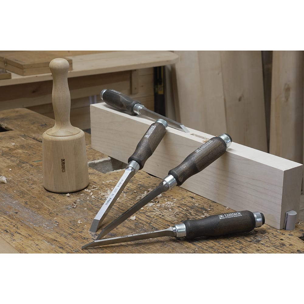 Narex mortise store chisel set