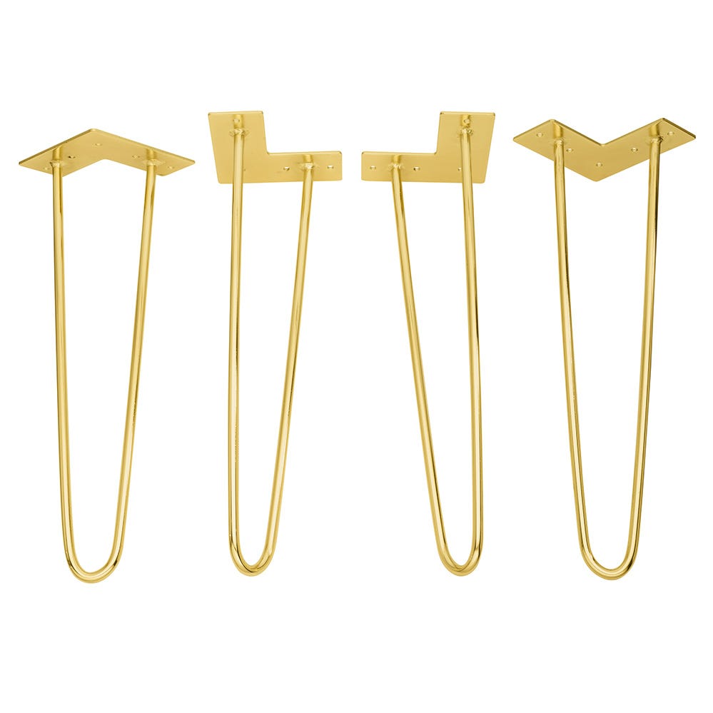 Rose gold cheap hairpin legs