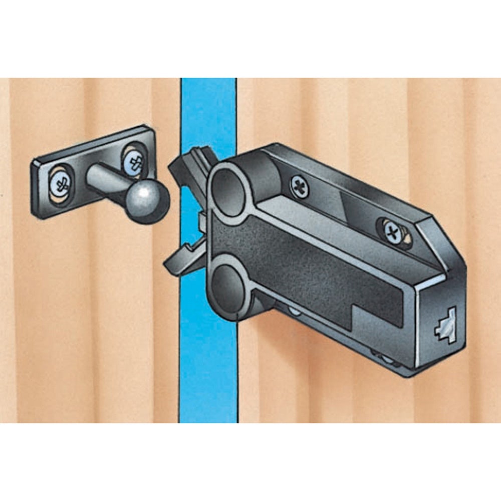 Safe Push Touch Latches-Select size and color - Rockler Woodworking Tools