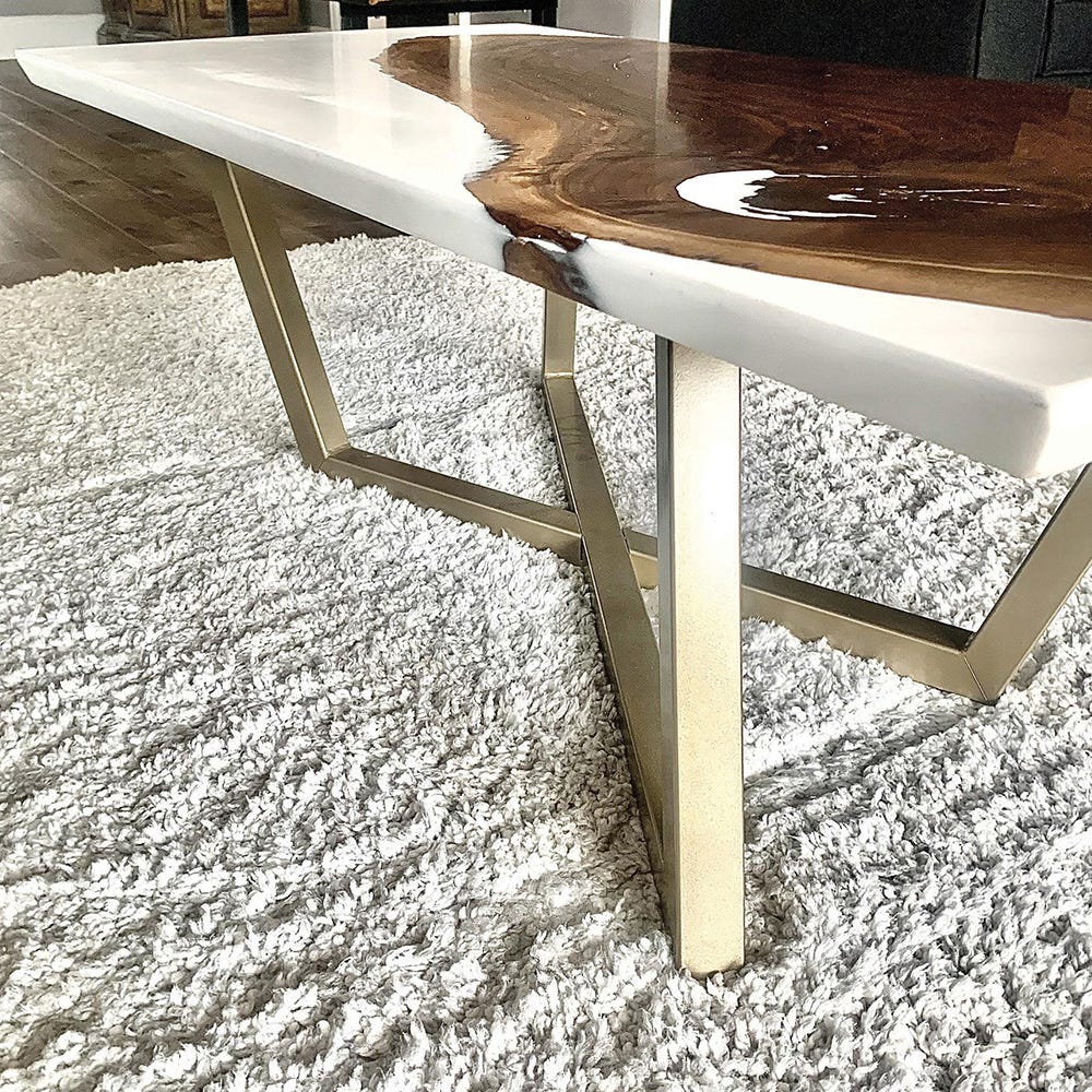 Epoxy table store base