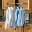 48" Pull-Down Closet Rod, Chrome, Wire (CPDR-3548)