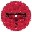 12" x 96T Freud Industrial Thin Kerf Ultimate Cut-Off Blade (LU74R012)