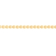 Full Round European Beech Carved Pearl Beading: 15/64" dia x 3 ft long. (1350)
