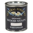 General Finishes Water Based Wood Stain, Whitewash, Quart