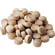 Birch-3/8" Oval Top Wood Plugs