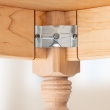 1-1/2" x 3" Kerf Mount Corner Bracket, Set of 4