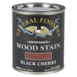General Finishes Water Based Wood Stain, Black Cherry, Quart
