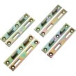 4 x 5/8" Heavy Duty Wrought Steel Bed Rail Fasteners (4-Pack)