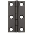 Flat Butt Hinge 2" L x 1" W, Oil-Rubbed Bronze