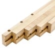 Extension Slides - Wood 2-3/8" High- Max Opening of 50" (set)