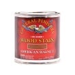General Finishes Oil Based Wood Stain, American Walnut, 1/2 Pint