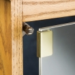 No Bore Magnastrike - Polished Brass
