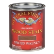 General Finishes Oil Based Wood Stain, Spiced Walnut, Quart