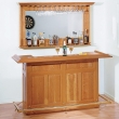 6-5/8" W x 6' L x 1-1/2" D, Red Oak Large Profile Bar Molding