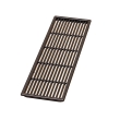 Rectangle Vent Grommet - 3-3/4" x 12-1/8" Color: Black