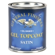 General Finishes Gel Satin Topcoat, Quart