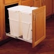 Rev-A-Shelf Double Bin Pullout with Door-Mounting Brackets (RV-18DM2 S)