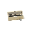 Leigh 16-Pc. 8mm & 1/2" Bit Set for D4R
