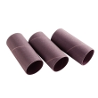 2'' x 4-1/2'', 120 Grit 3-Pack Sanding Sleeves for Oscillating Spindle Sander