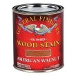 General Finishes Oil Based Wood Stain, American Walnut, Quart