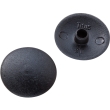 Screw Cap Covers - for 2 Square drive screws - Black (100 per Pack)