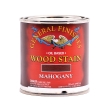 General Finishes Oil Based Wood Stain, Mahogany, 1/2 Pint