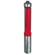 Freud&reg; #44-108 3-Flute Bottom-Bearing Flush-Trim Router Bit, 1/2'' D x 1-1/2''H x 1/2'' Shank