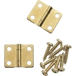 1/2&quot; x 5/8&quot; Butt Hinge, Brass