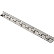 Jewelry Box Stop Hinge - 8", Nickel Plated