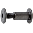 Black Oxide Cap Nuts for Connector Bolts (8-Pack)